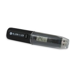 USB温度データロガー EL-USB-1LCD (防水)