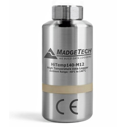 温度データロガー Hitemp140-M12 (高精度、耐熱、耐圧防水)