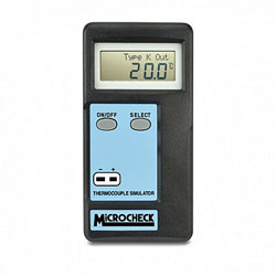 熱電対温度キャリブレーター MicroCheck (UKAS校正証明書付)