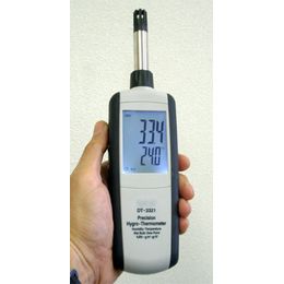 デジタル温湿度計 DT-3321 (絶対湿度・露点温度・湿球温度計)