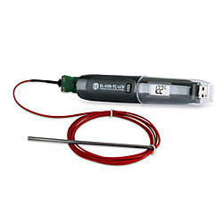 USB温度データロガー EL-USB-TC-LCD (熱電対センサー)
