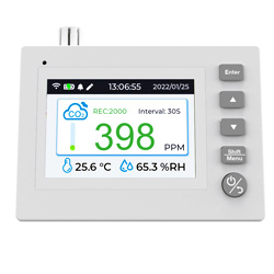 CO2モニター EM-002N-PDF (データロガー機能付き)