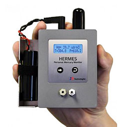 水銀モニター HERMES (超小型・高精度)