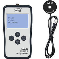 紫外線強度計 LS125 (用途に合わせたプローブに対応)
