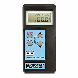 熱電対温度キャリブレーター/温度計 MicroCal-1 Plus (UKAS校正証明書付)