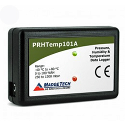 温度・湿度・大気圧データロガー PRHTemp101A (ISO/IEC17025校正証明書付)