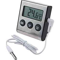 デジタル温度計 TT-805 (内部・外部温度2チャンネル温度計)